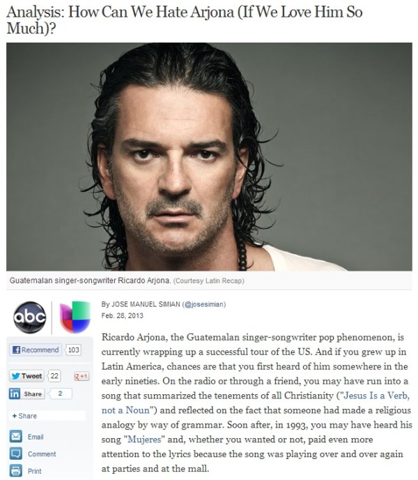 Univision Arjona Teaser