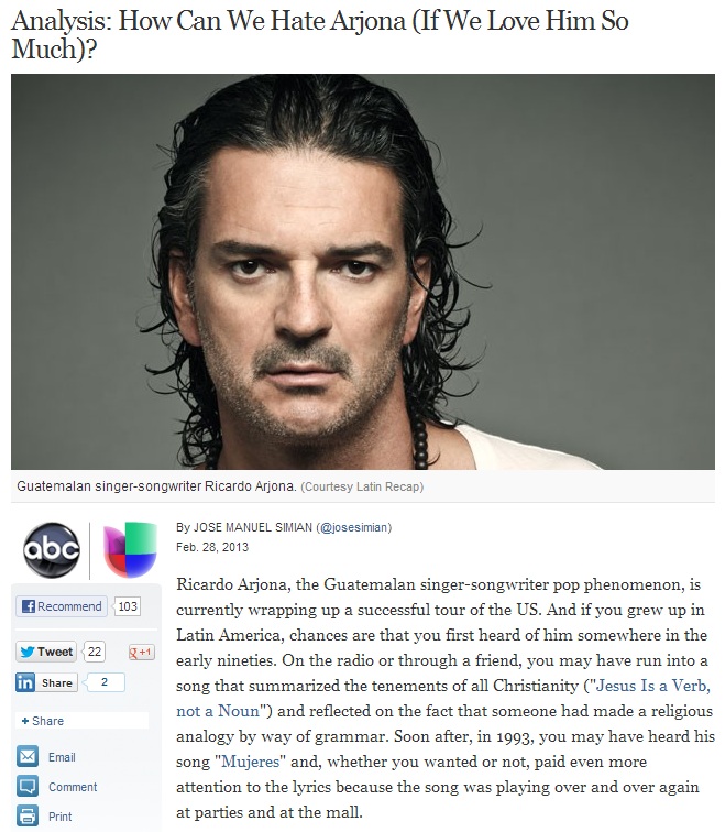 Univision Arjona Teaser